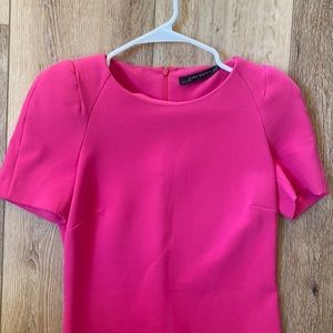 Zara bright pink dress